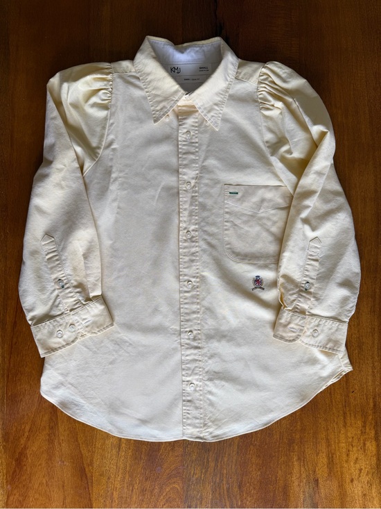Kate Mchale Jensen Tops - One of a Kind KMJ Daisy Fit - Reworked Men’s Shirt